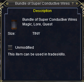 Bundle of Super Conductive Wires